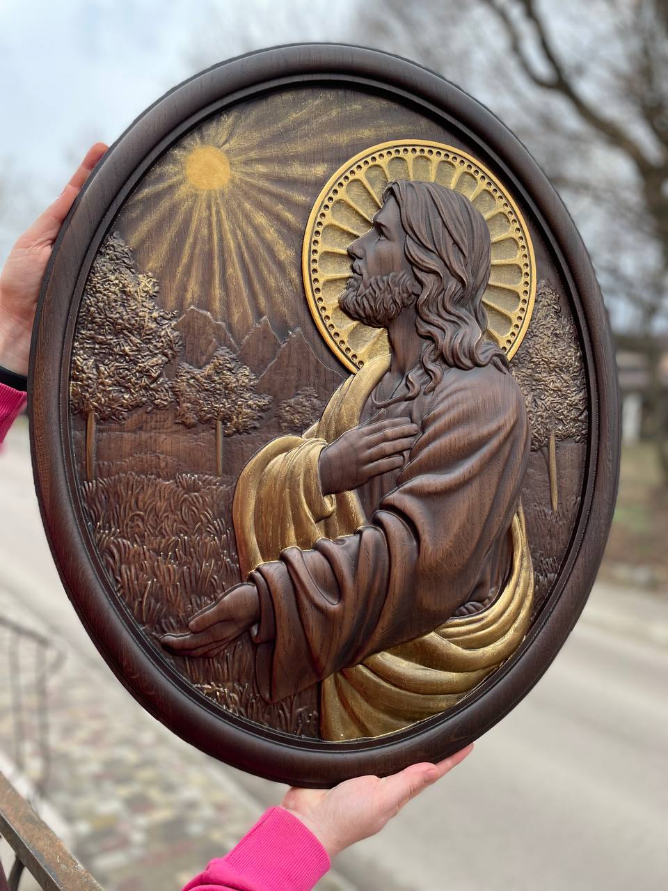 Jesus prayed in the Garden of Gethsemane - Kozak Work Shop