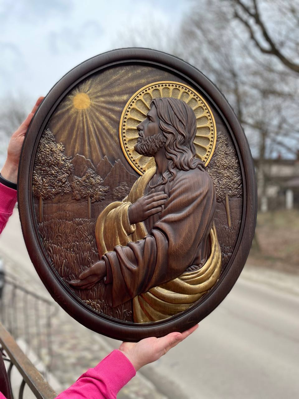 Jesus prayed in the Garden of Gethsemane - Kozak Work Shop