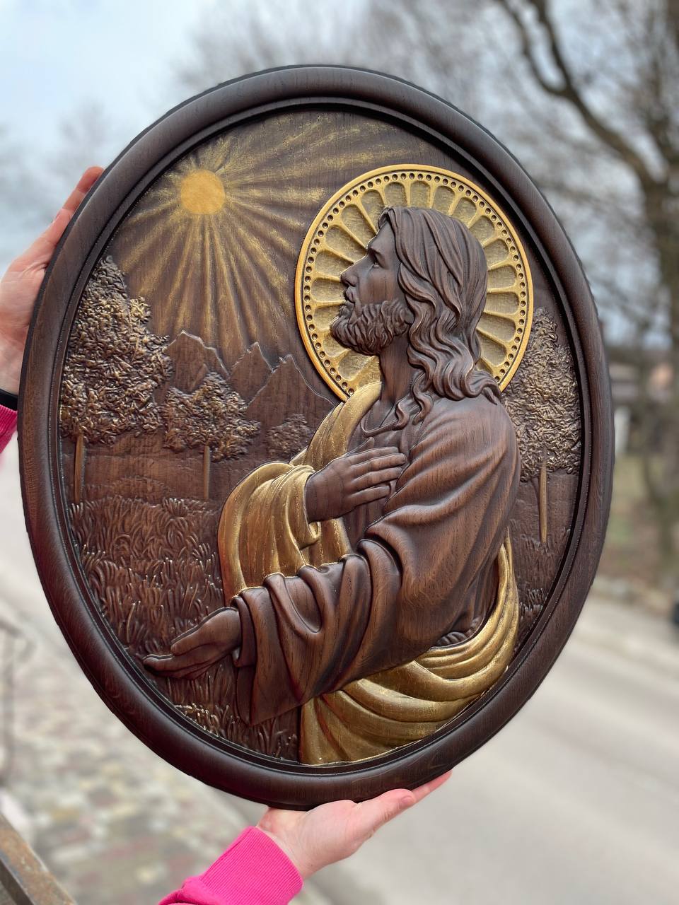 Jesus prayed in the Garden of Gethsemane - Kozak Work Shop