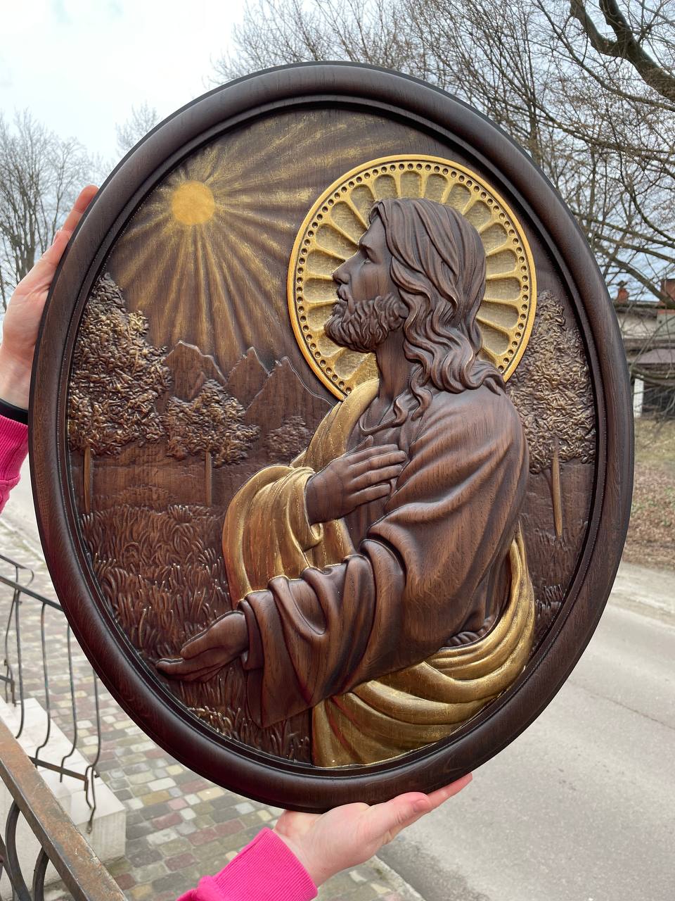 Jesus prayed in the Garden of Gethsemane - Kozak Work Shop