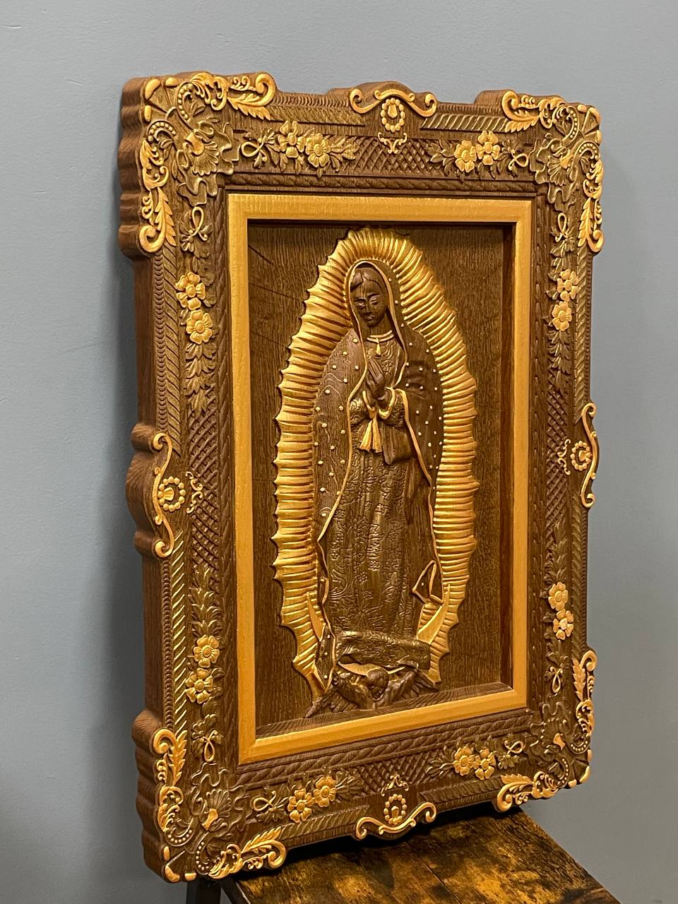 Our Lady of Guadalupe Floral design - Kozak Work Shop