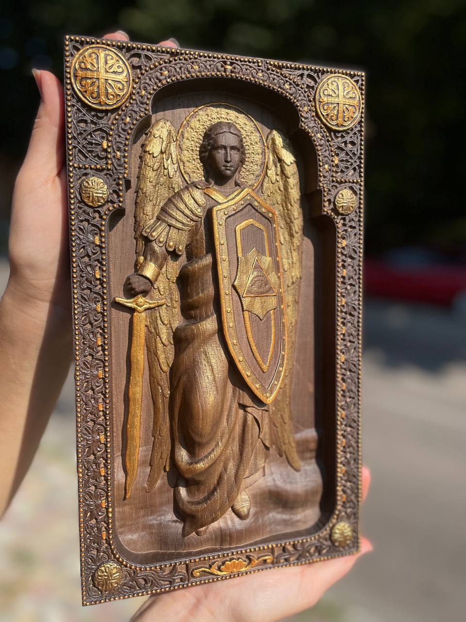 Michael the Archangel with Sword - Kozak Work Shop