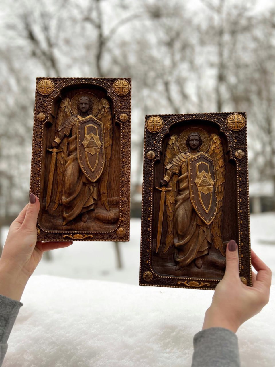 Michael the Archangel with Sword - Kozak Work Shop