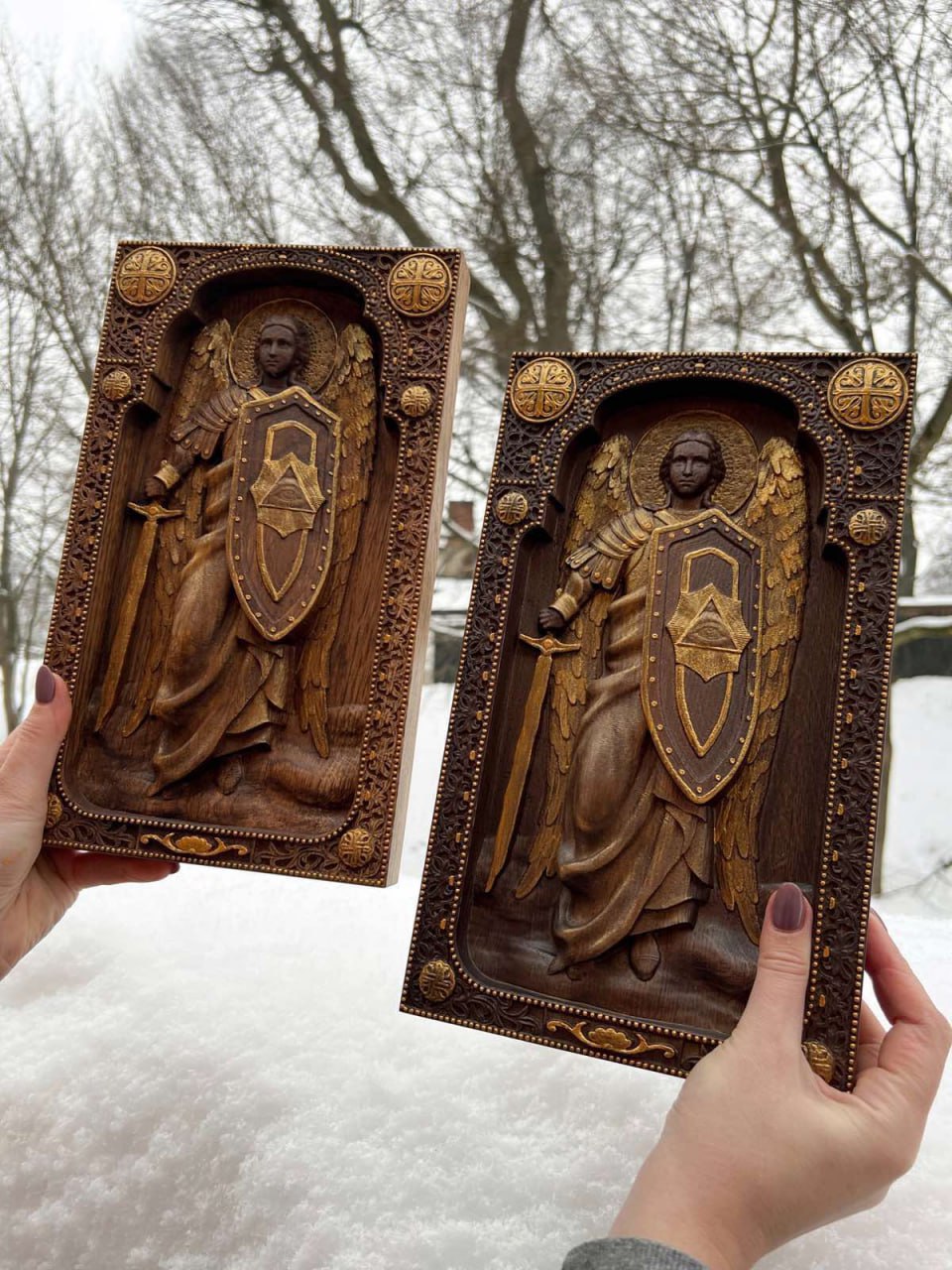 Michael the Archangel with Sword - Kozak Work Shop