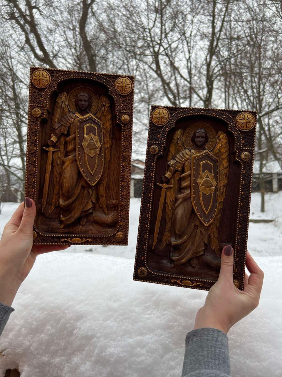 Michael the Archangel with Sword - Kozak Work Shop