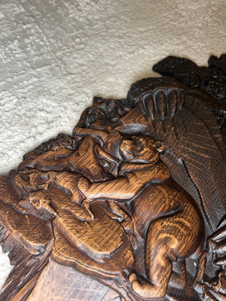 Bear Wooden Art