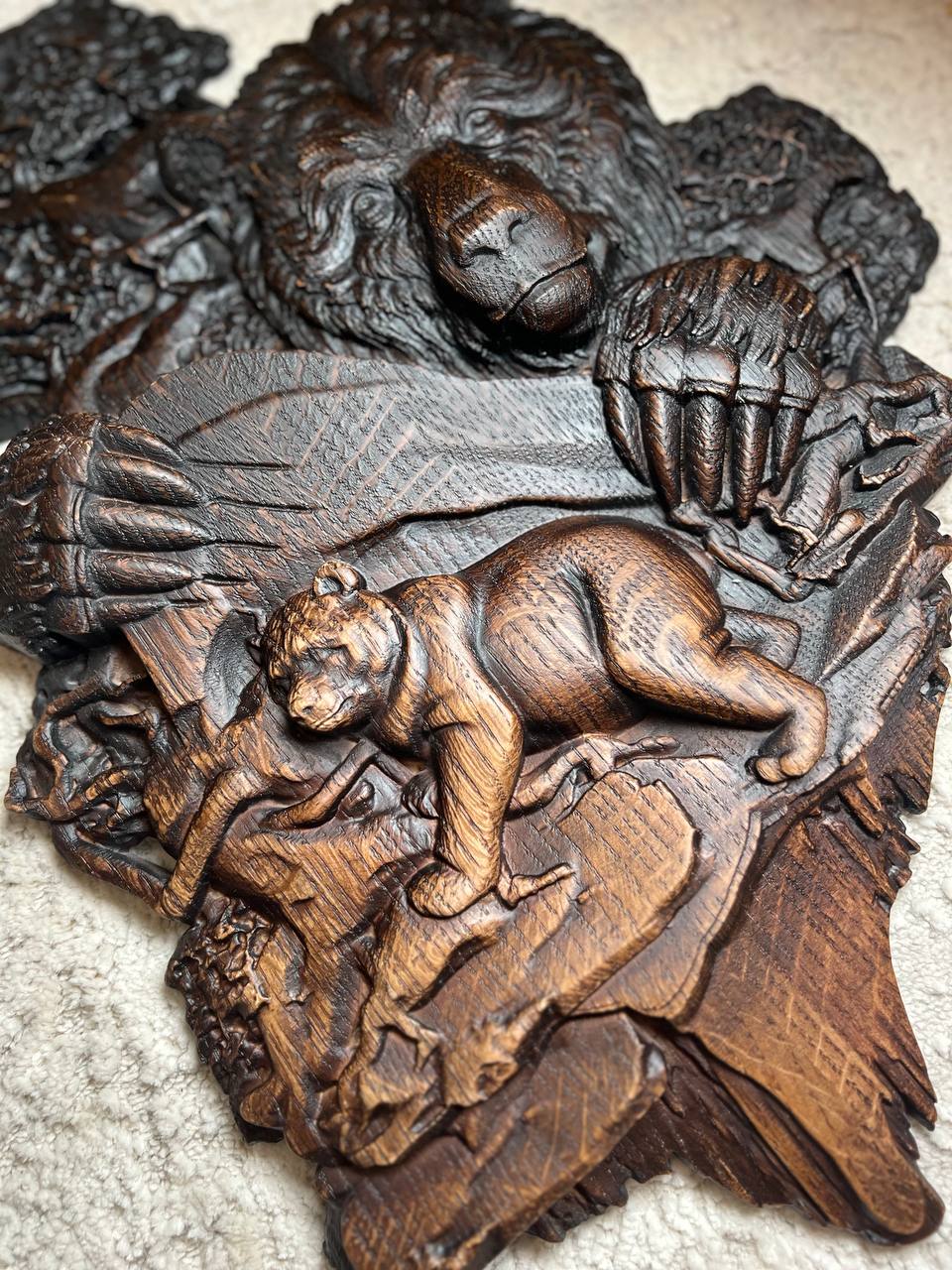 Bear Wooden Art