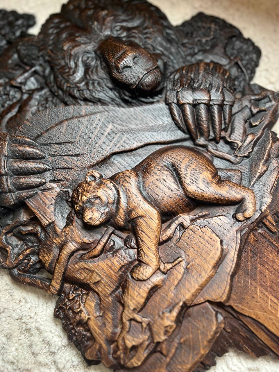 Bear Wooden Art