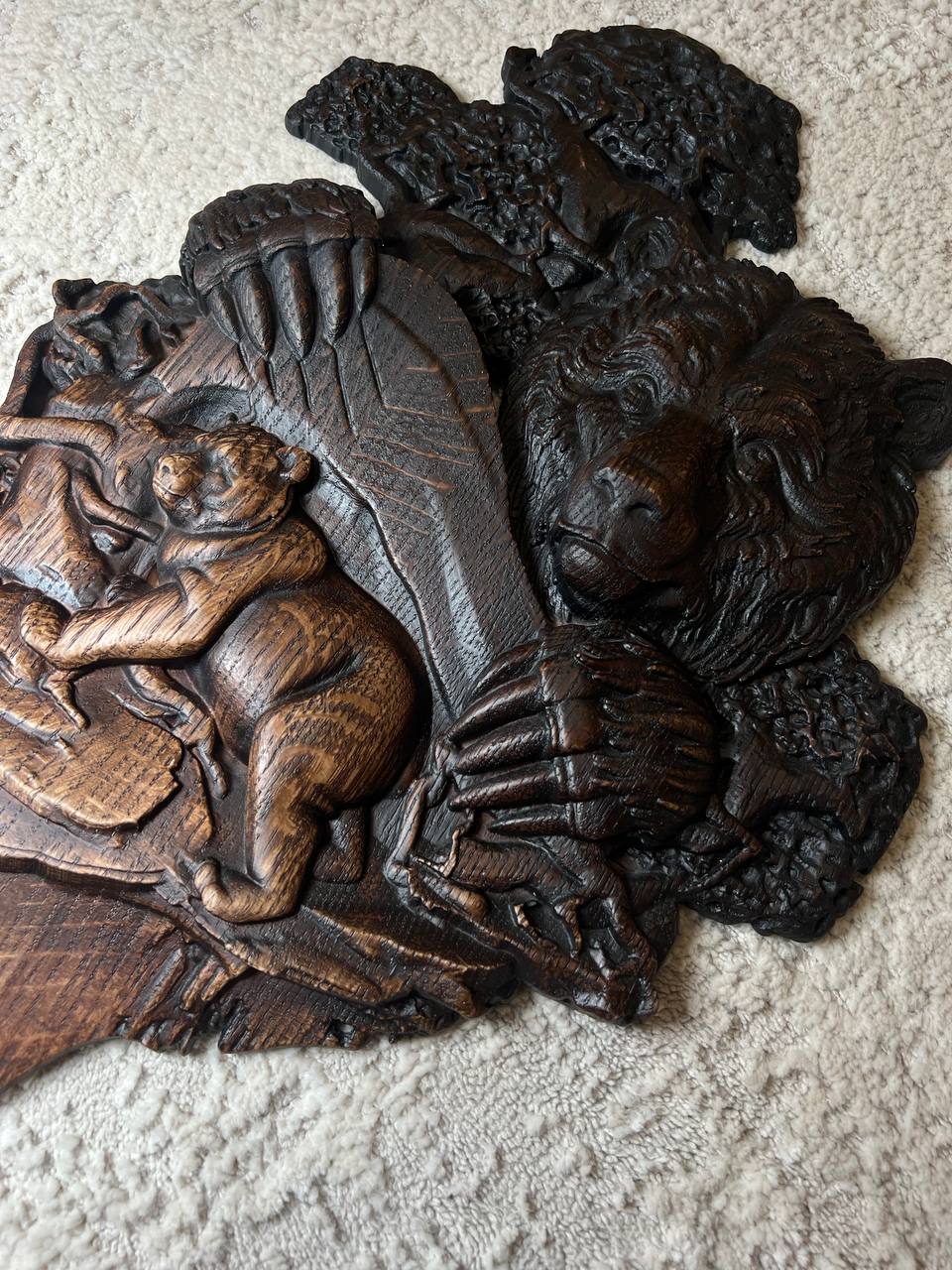 Bear Wooden Art