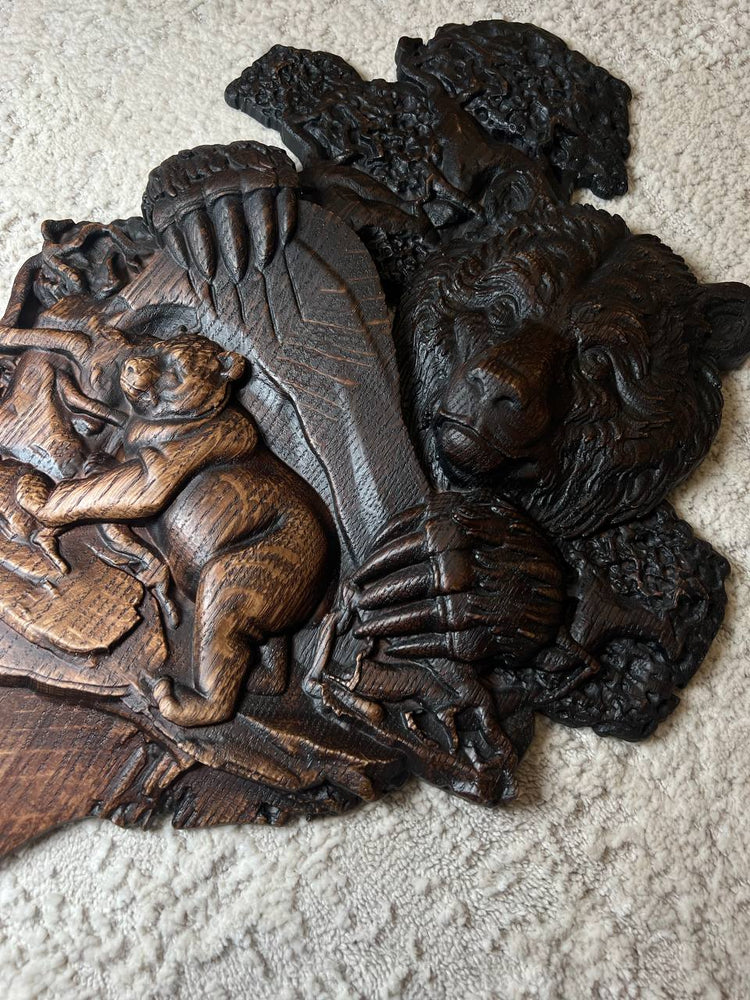 Bear Wooden Art