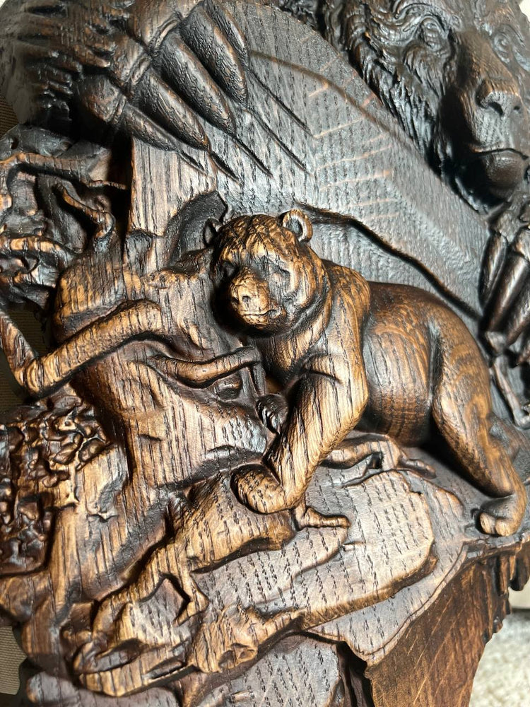 Bear Wooden Art