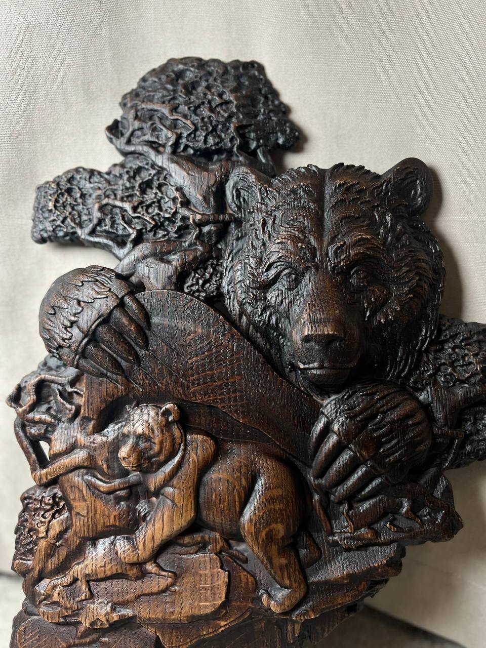 Bear Wooden Art