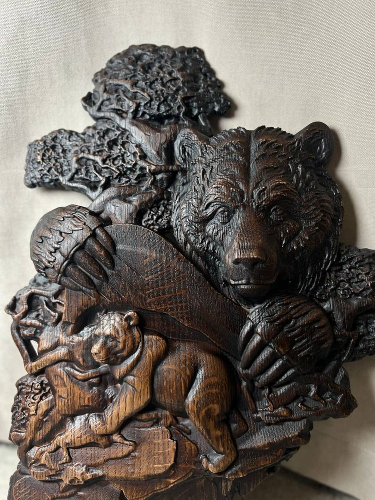 Bear Wooden Art
