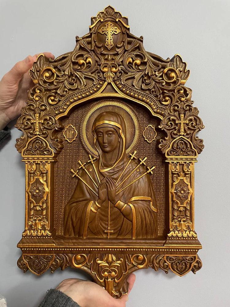 Blessed Virgin Mary of Seven Sorrows Baroque - Kozak Work Shop