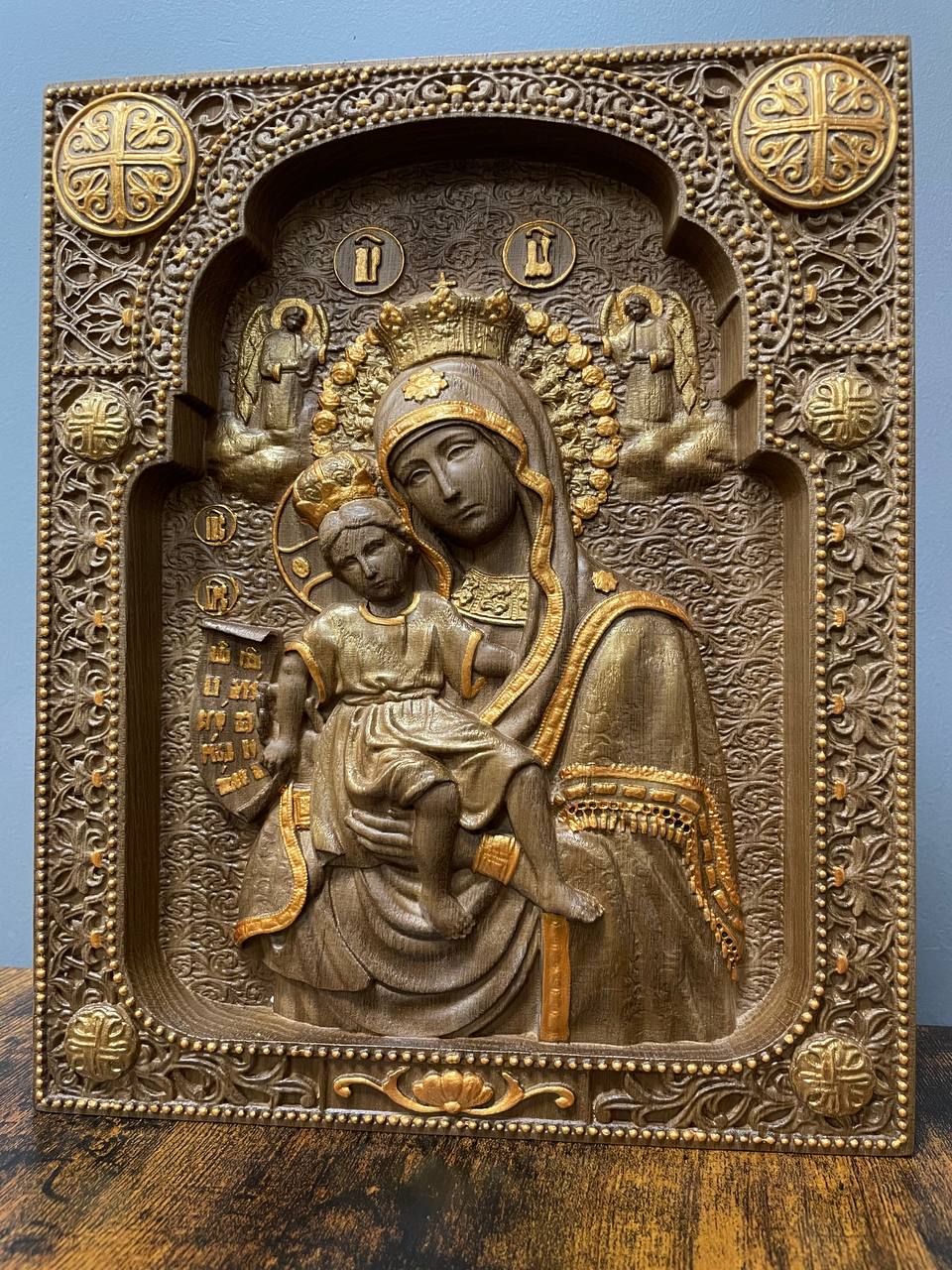 Modern Virgin Mary Art - Kozak Work Shop