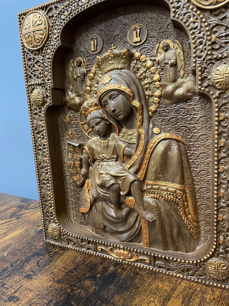 Modern Virgin Mary Art - Kozak Work Shop