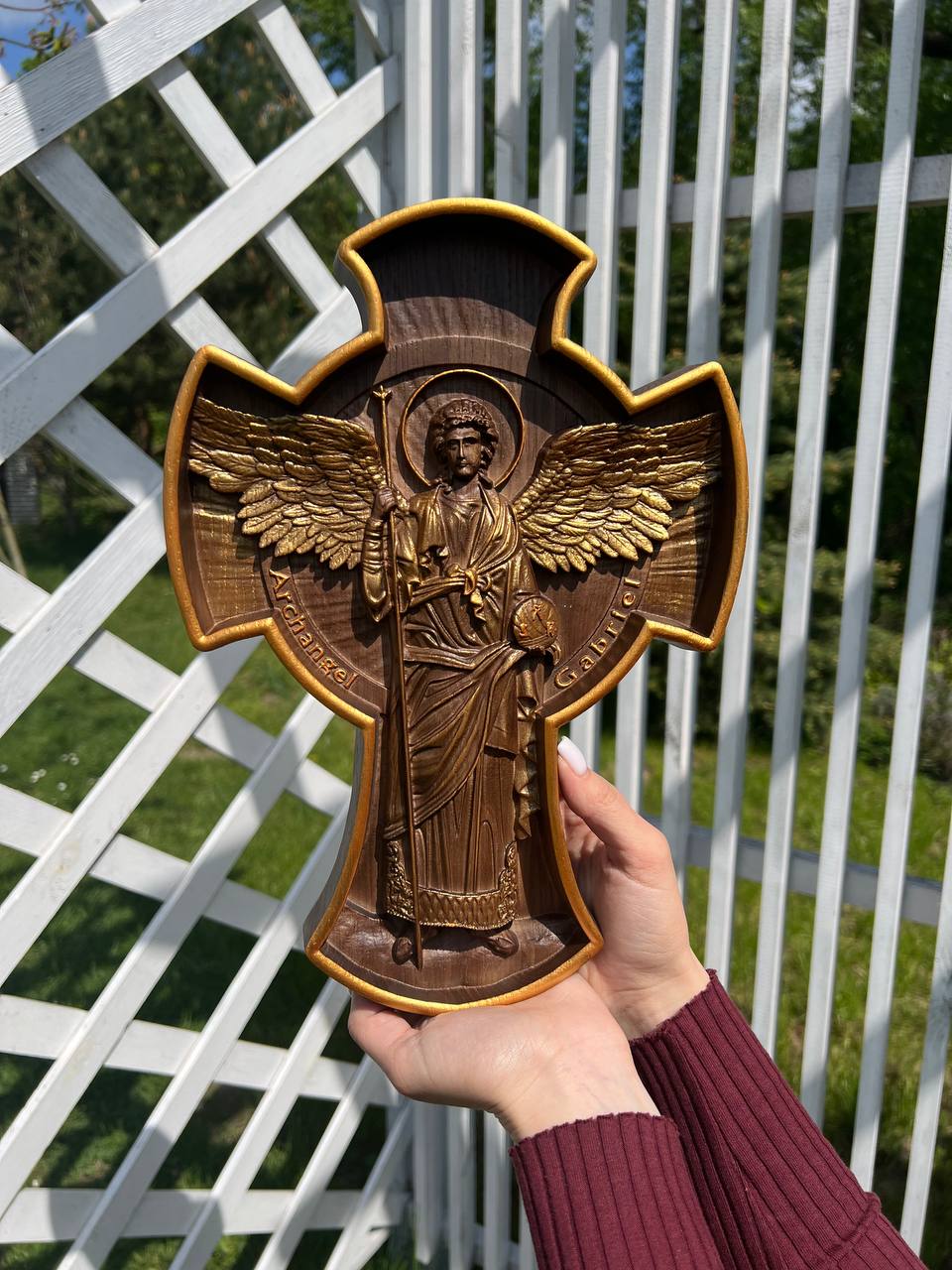 Saint Gabriel the Archangel Art - Kozak Work Shop
