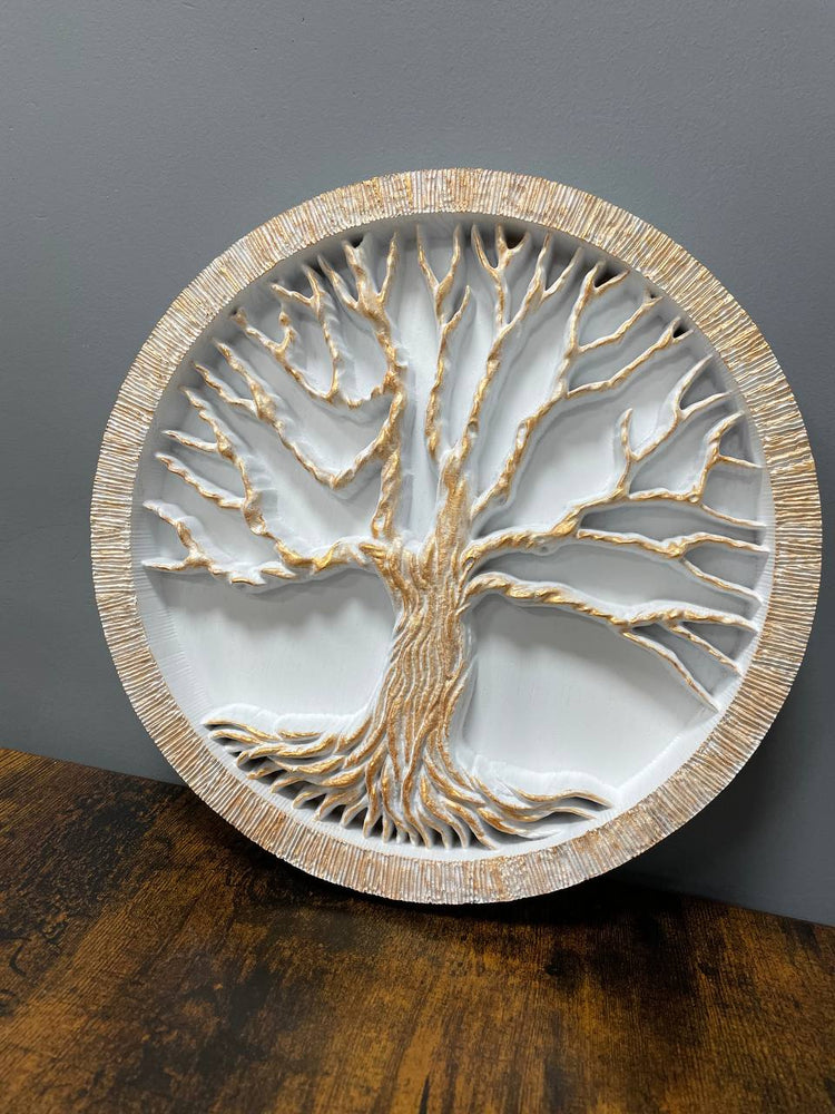 Tree of life Wooden Bas Relief - Kozak Work Shop