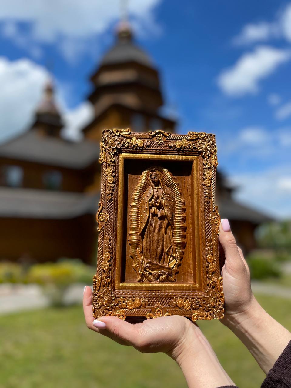 Our Lady of Guadalupe Floral design - Kozak Work Shop