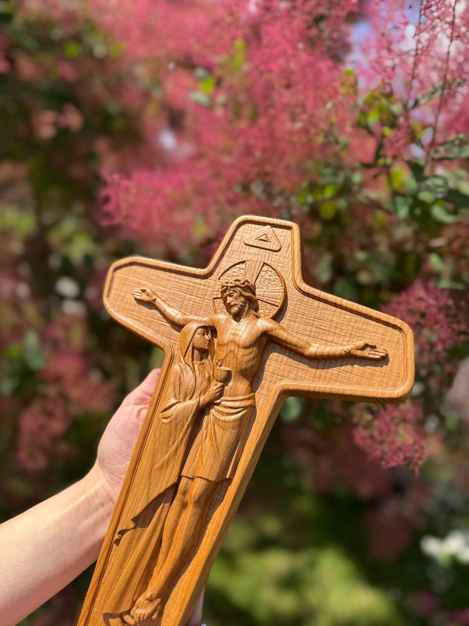 Unity cross of Schoenstatt Movement Crucifix - Kozak Work Shop