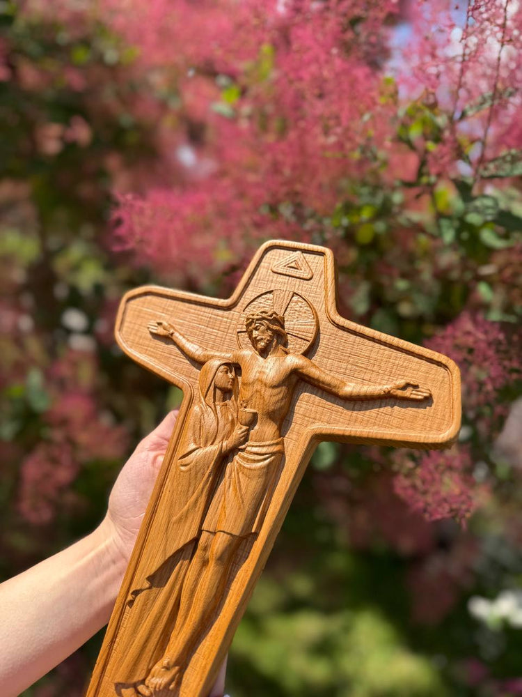 Unity cross of Schoenstatt Movement Crucifix - Kozak Work Shop