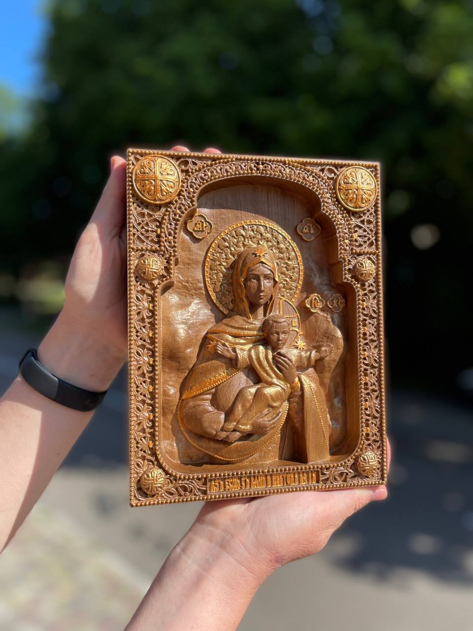 Leushino Icon of the Mother of God - Kozak Work Shop