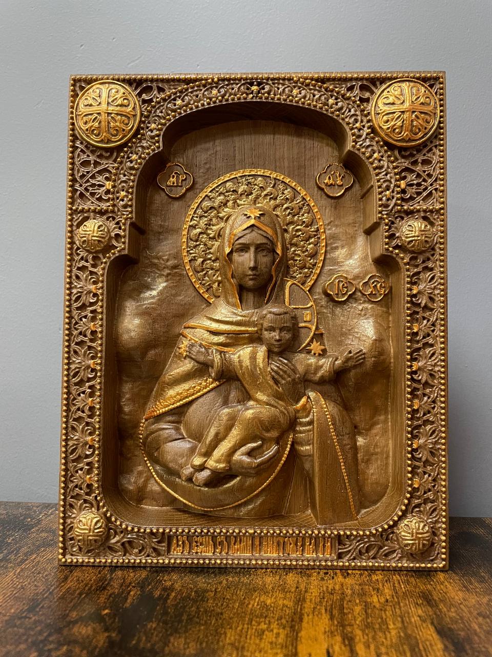 Leushino Icon of the Mother of God - Kozak Work Shop