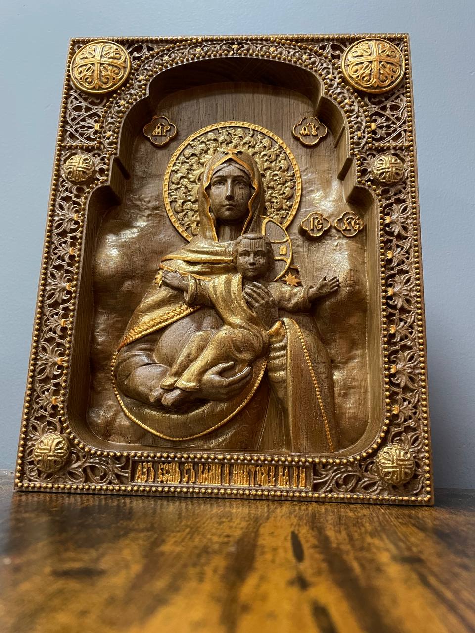 Leushino Icon of the Mother of God - Kozak Work Shop