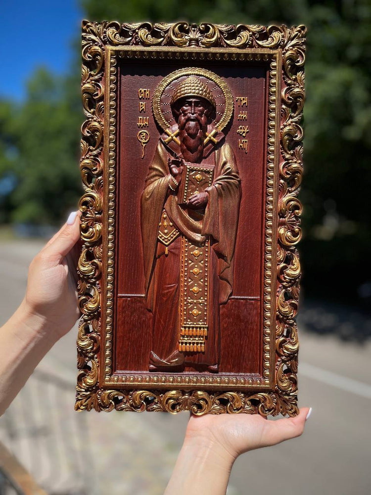 Saint Spyridon Standing - Kozak Work Shop