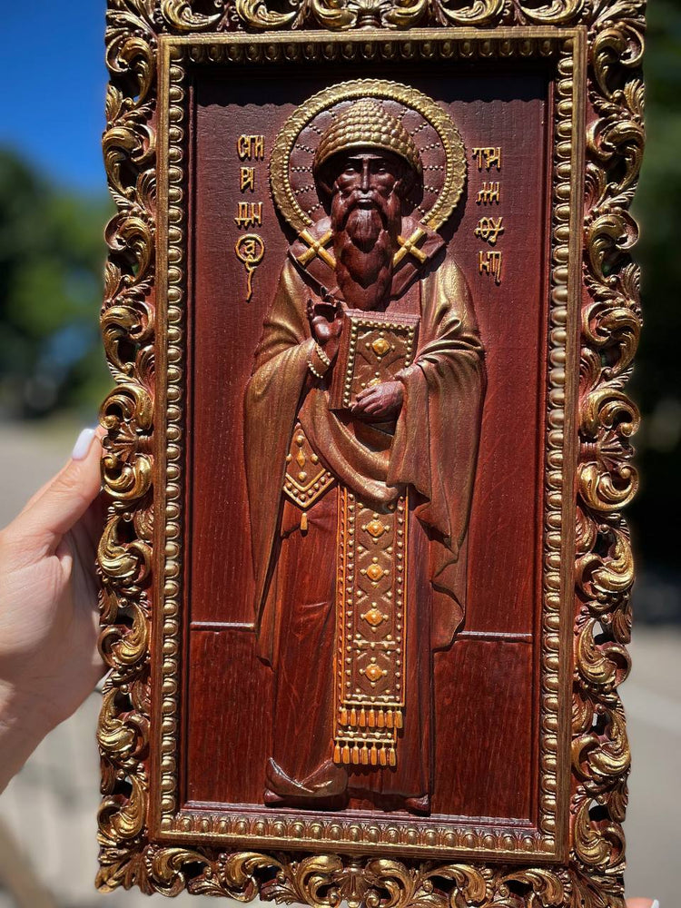 Saint Spyridon Standing - Kozak Work Shop