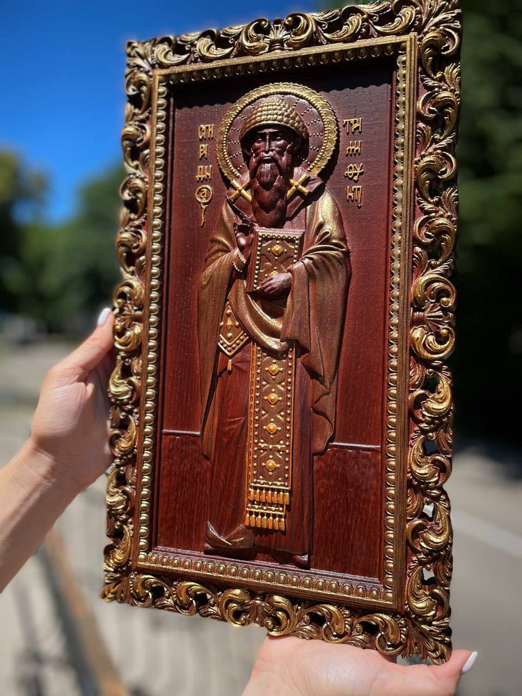 Saint Spyridon Standing - Kozak Work Shop
