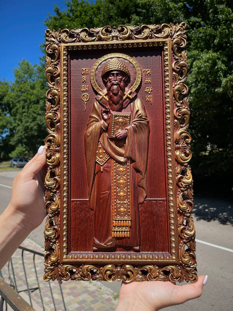 Saint Spyridon Standing - Kozak Work Shop