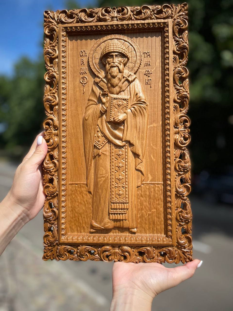 Saint Spyridon Standing - Kozak Work Shop