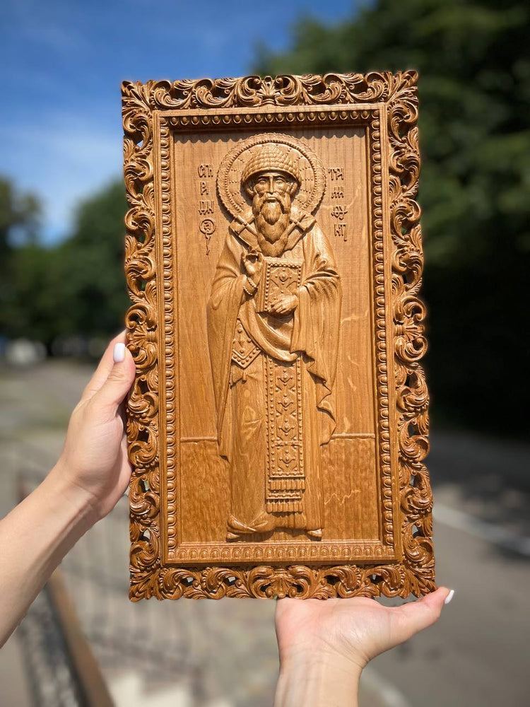 Saint Spyridon Standing - Kozak Work Shop
