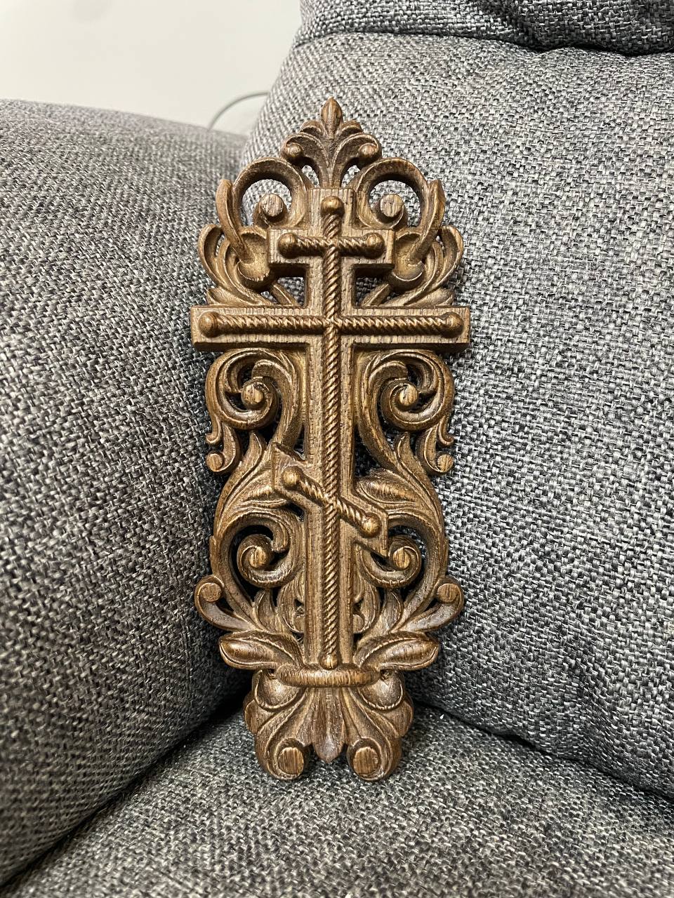 Wooden Cross Unique decor for christian home - Kozak Work Shop