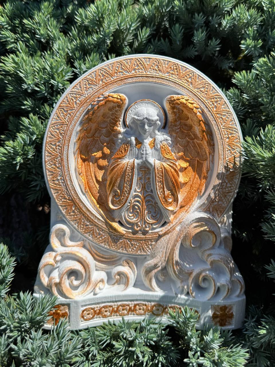 Guardian Angel Wood Figurine - Kozak Work Shop