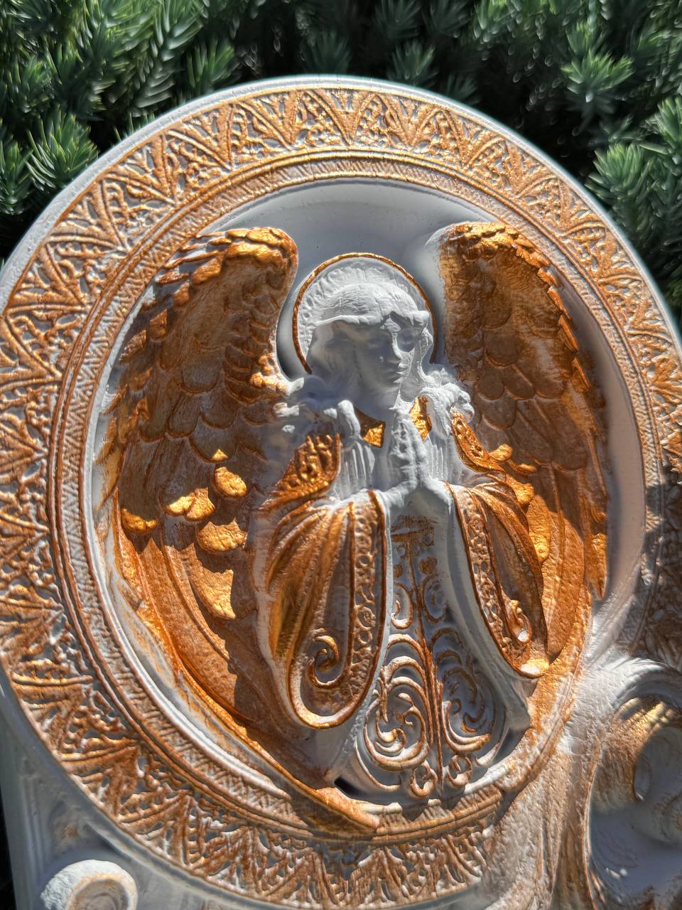 Guardian Angel Wood Figurine - Kozak Work Shop