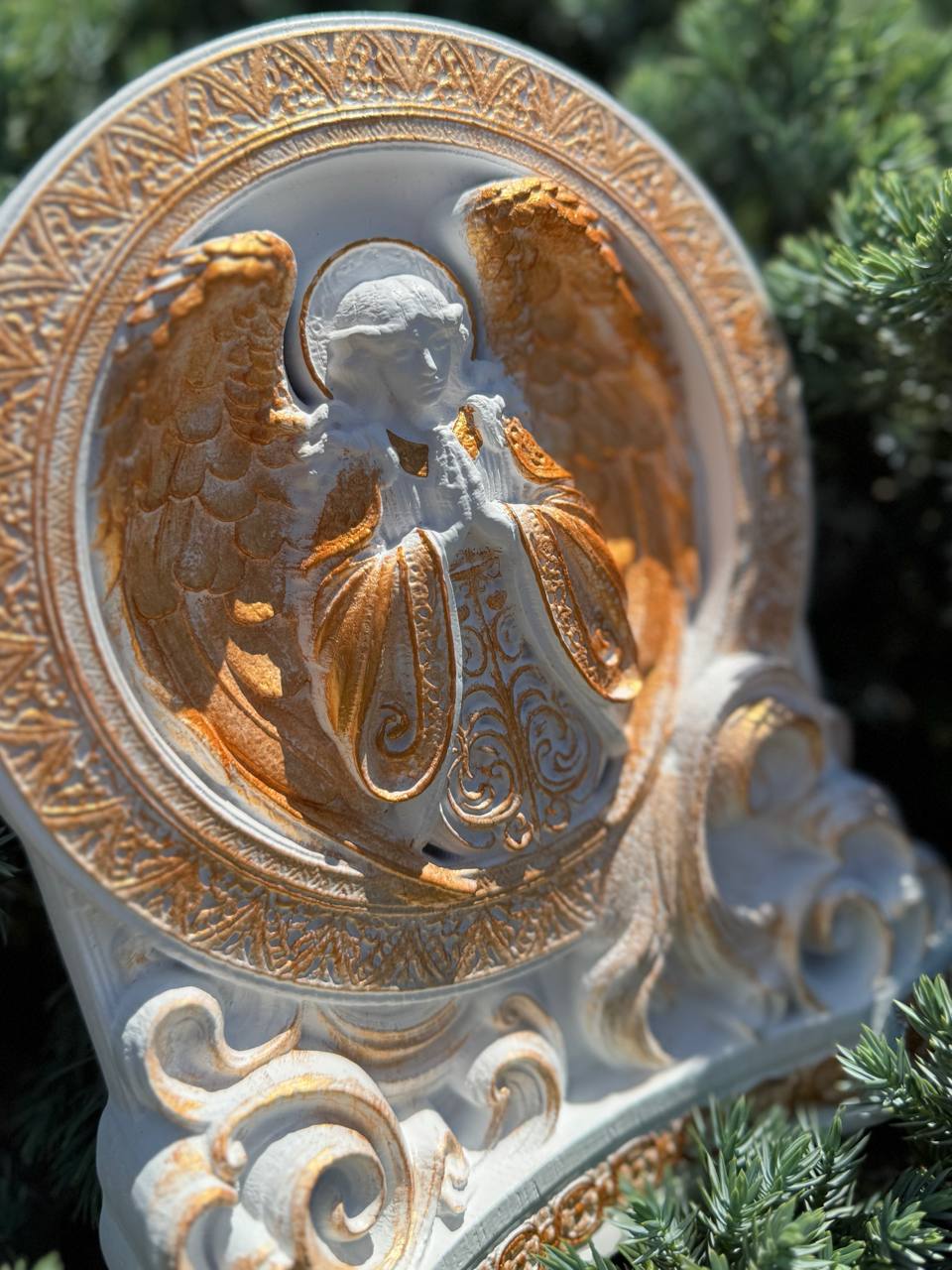 Guardian Angel Wood Figurine - Kozak Work Shop