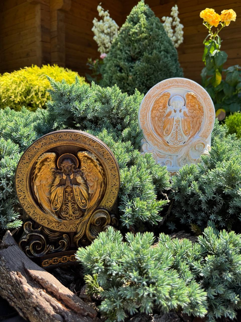 Guardian Angel Wood Figurine - Kozak Work Shop