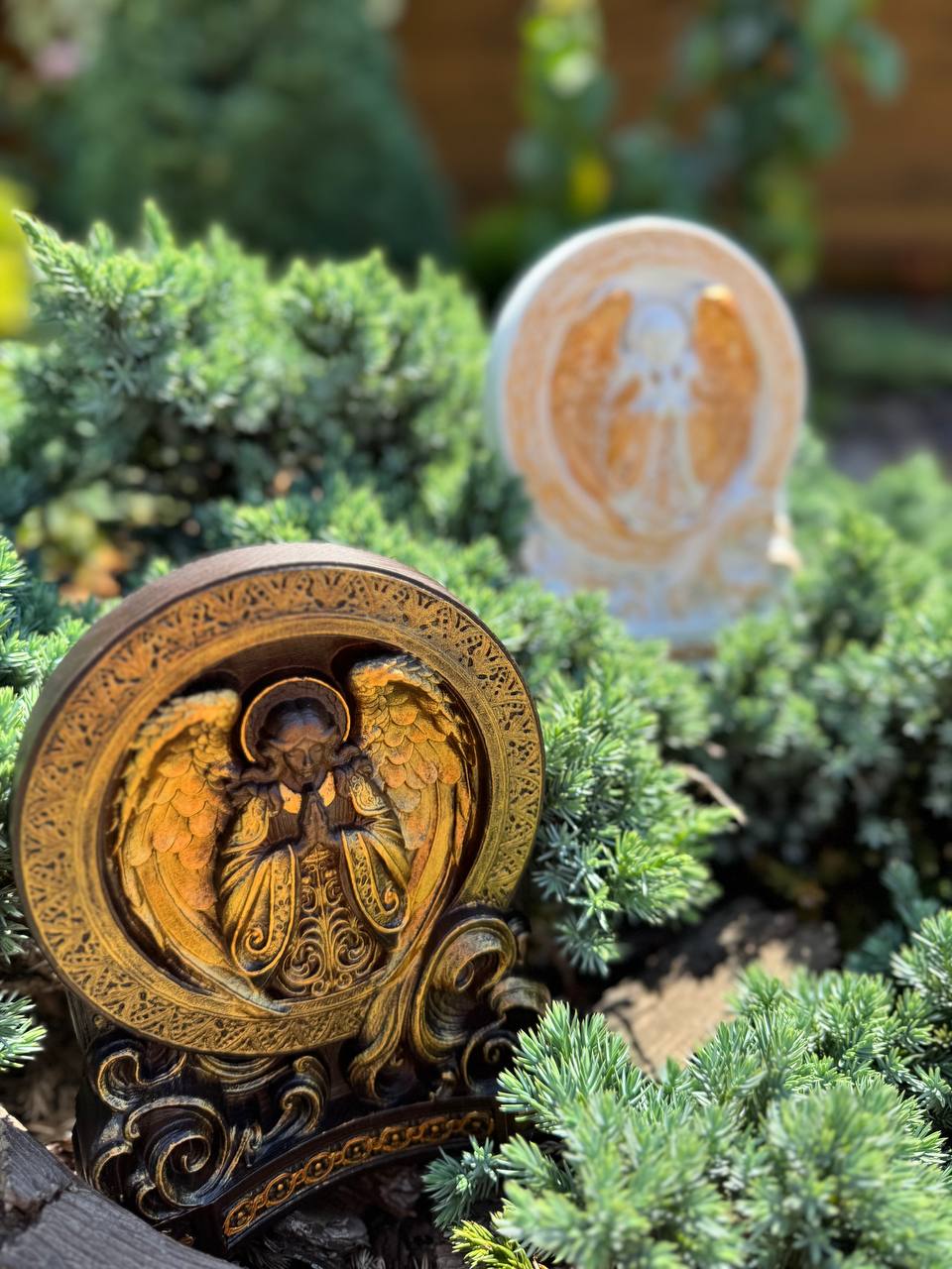 Guardian Angel Wood Figurine - Kozak Work Shop