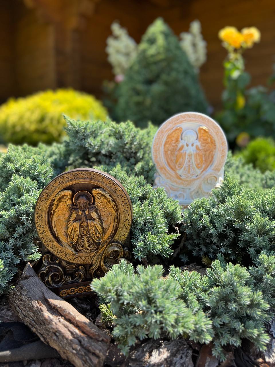 Guardian Angel Wood Figurine - Kozak Work Shop