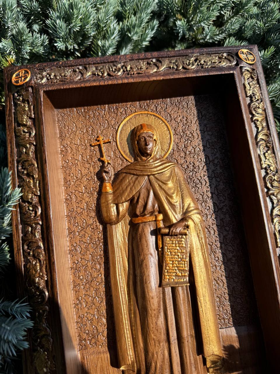 Saint Galina christian gift - Kozak Work Shop