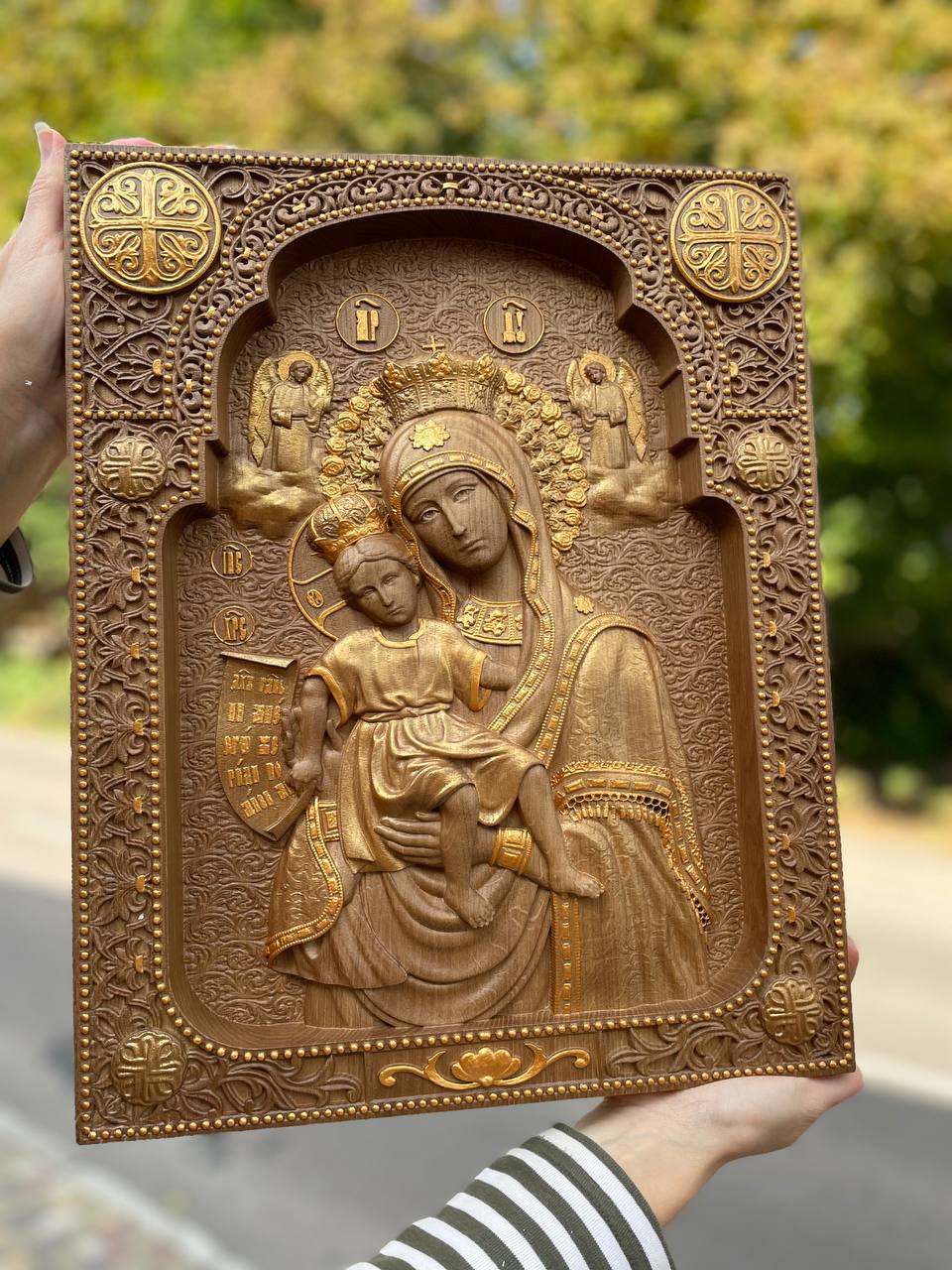 Modern Virgin Mary Art - Kozak Work Shop