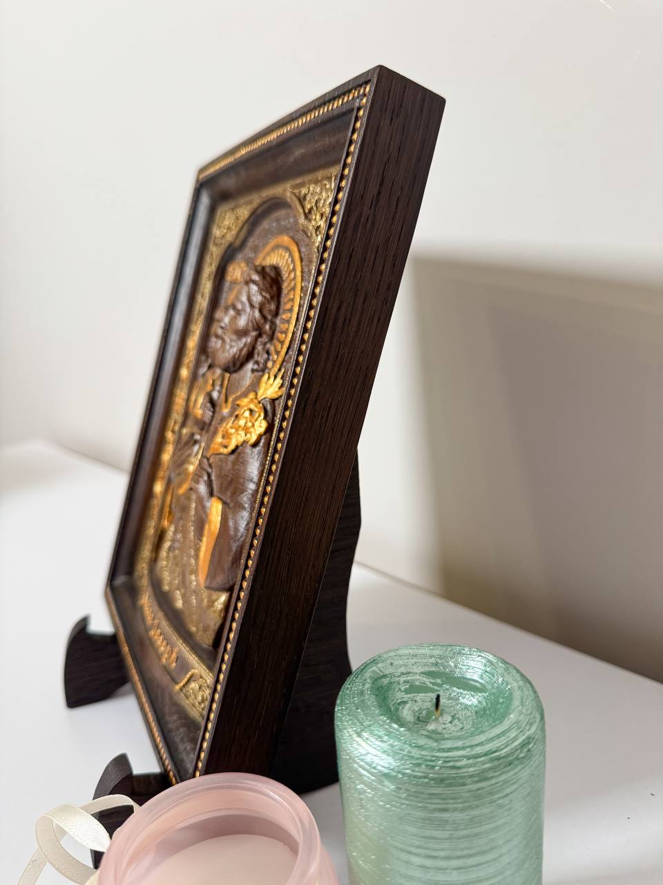 Saint Joseph with Stand 7x9`` - Kozak Work Shop