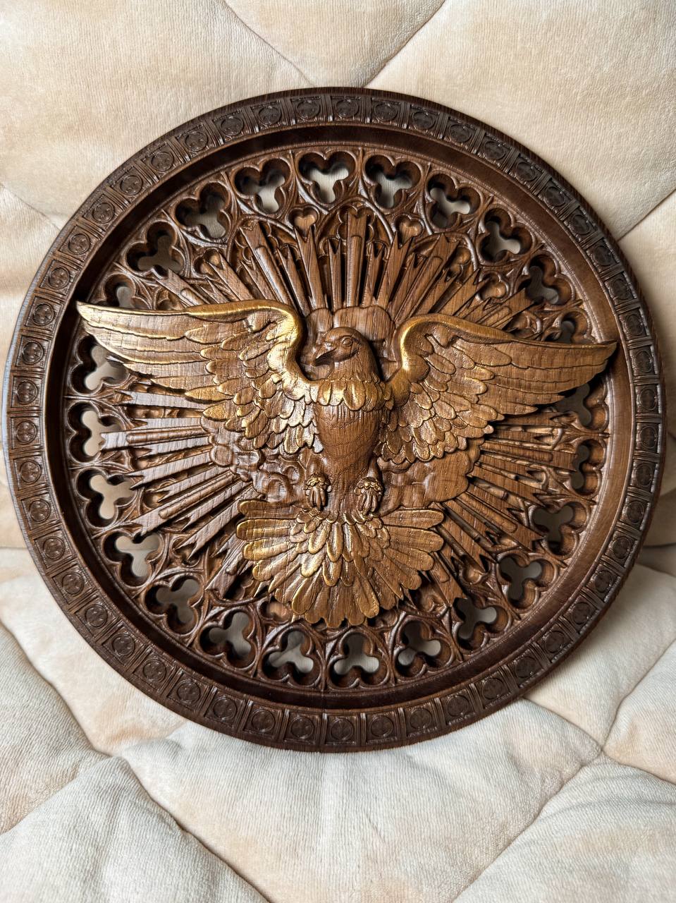 Holy Spirit Dove Wood Wall Art - Kozak Work Shop