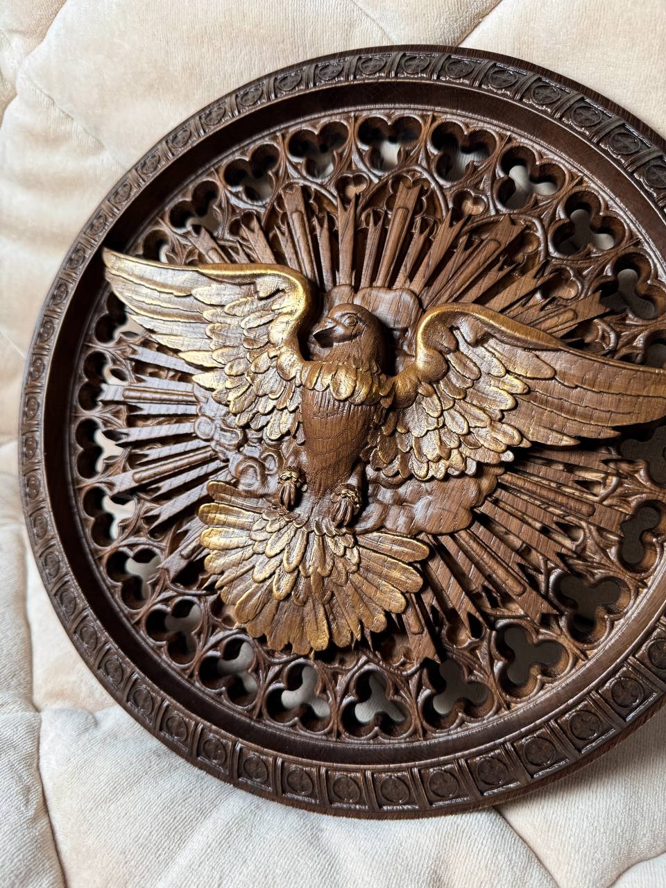 Holy Spirit Dove Wood Wall Art - Kozak Work Shop