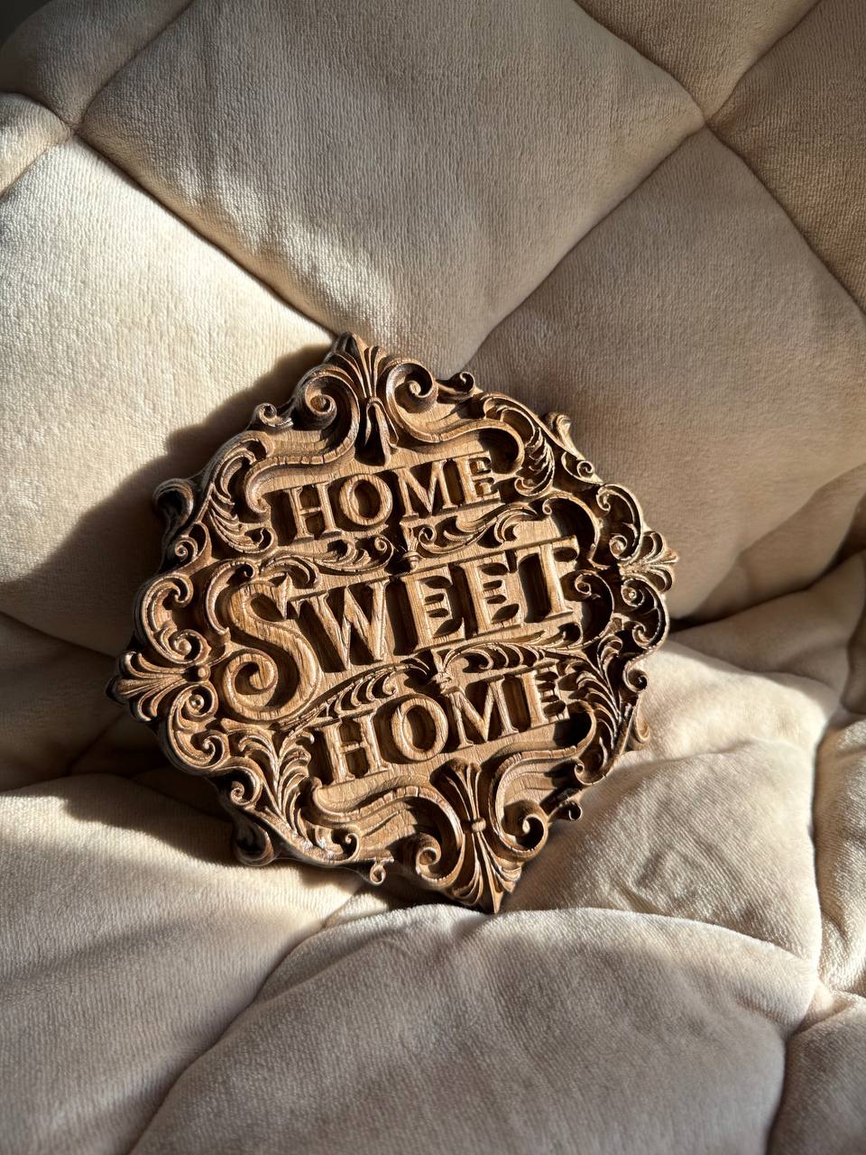 Home Sweet Home Wooden panel - Kozak Work Shop