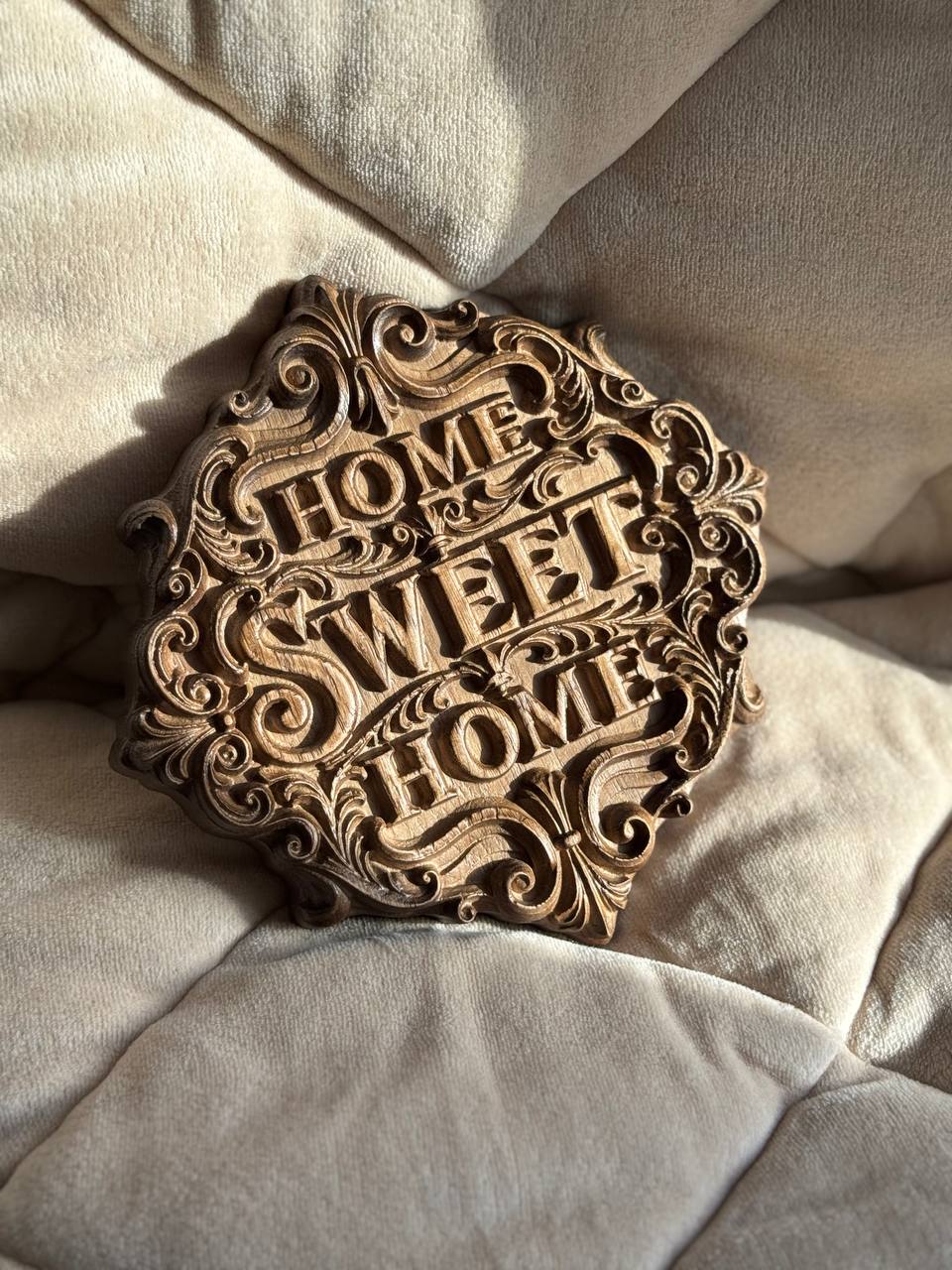 Home Sweet Home Wooden panel - Kozak Work Shop