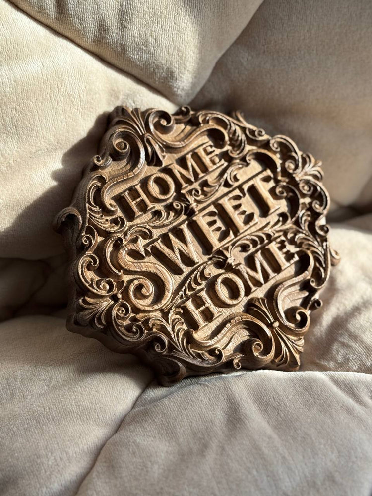 Home Sweet Home Wooden panel - Kozak Work Shop