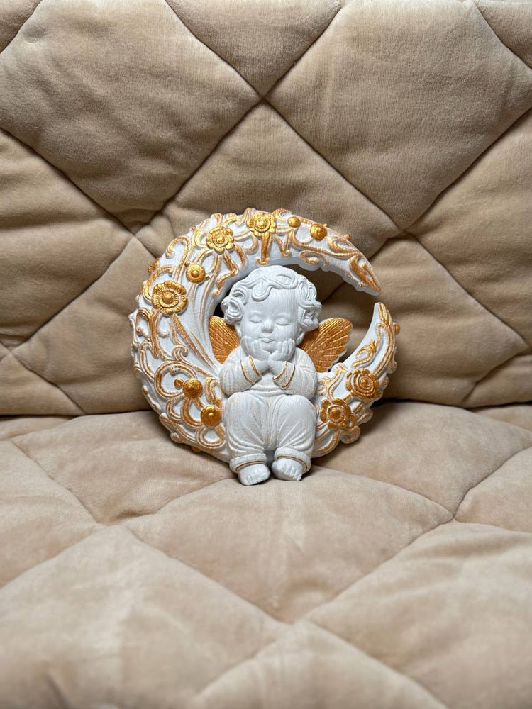 Angel on the Moon handmade gift - Kozak Work Shop